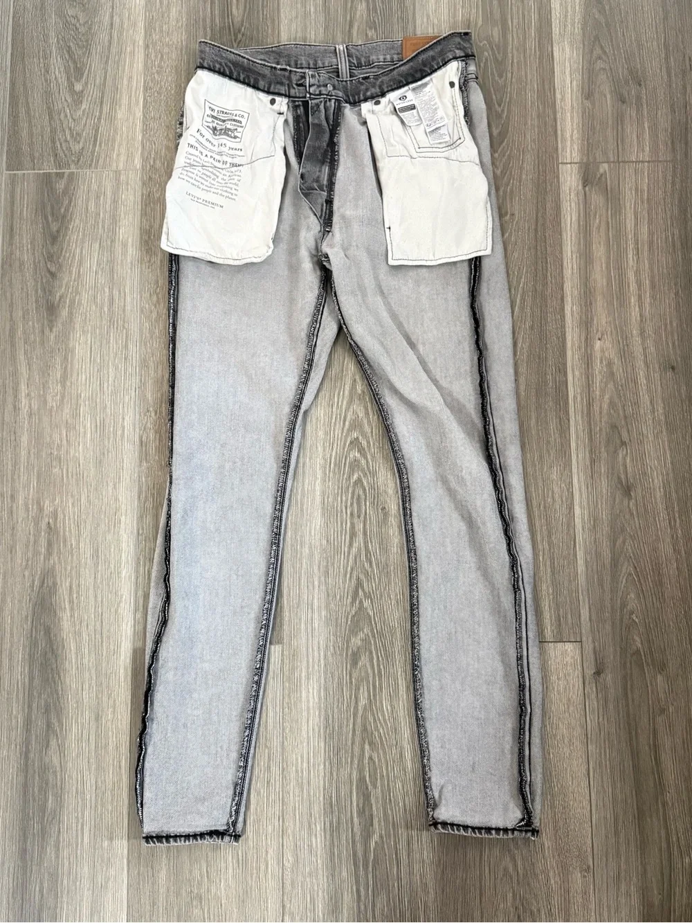 Classic Denim Levi's Lot 512 Jeans Size W32 L32 Waterless AS IS
